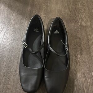 Wild Fable Black Square-Toe Flats